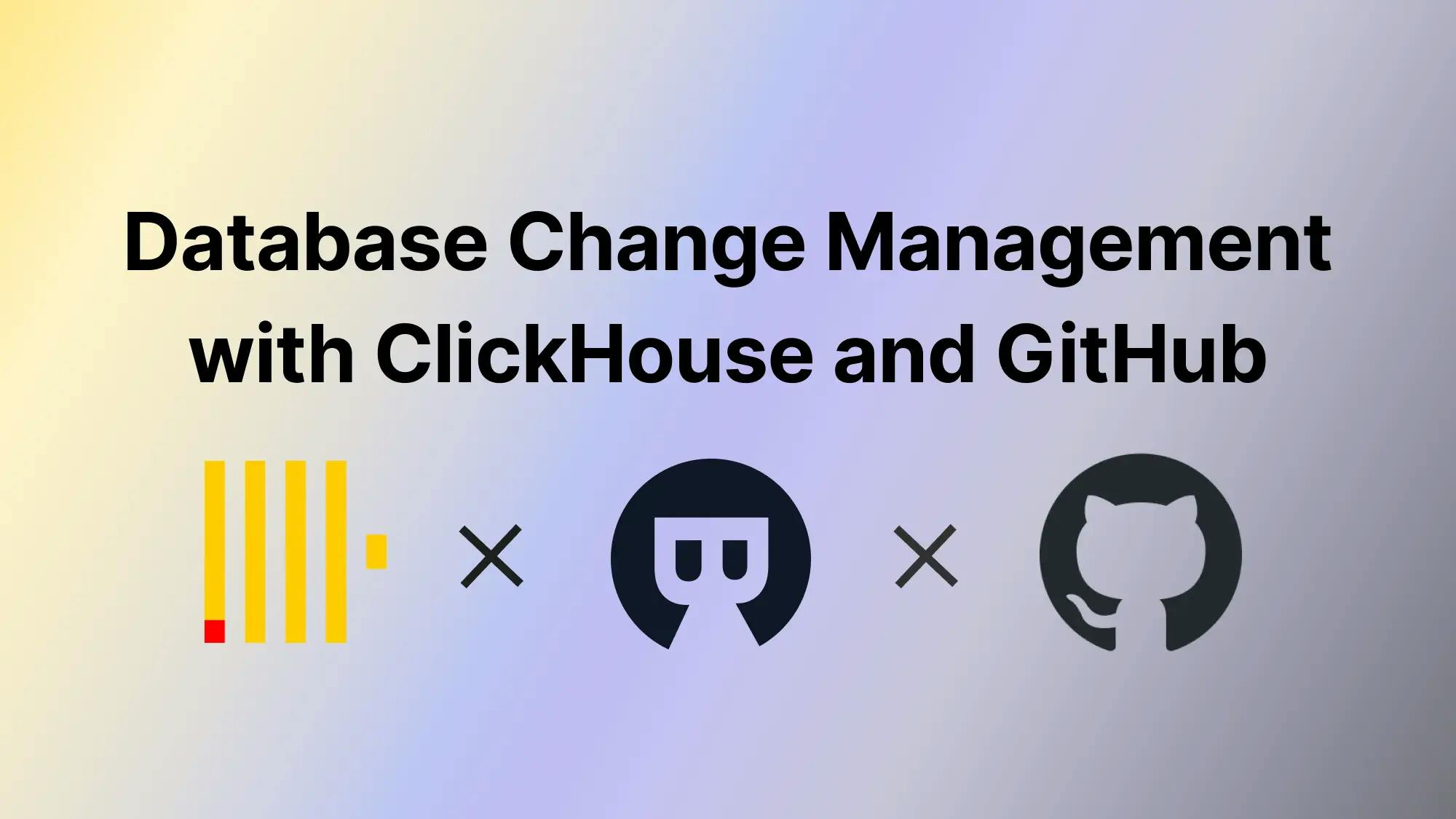 Database CI/CD and Schema Migration with ClickHouse and GitHub