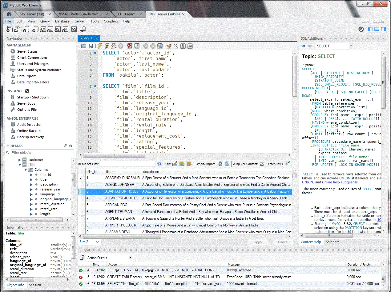 mysql-workbench
